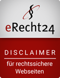E-Recht24 Disclaimer Sigel